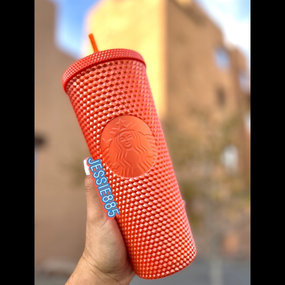 Starbucks Orange Studded